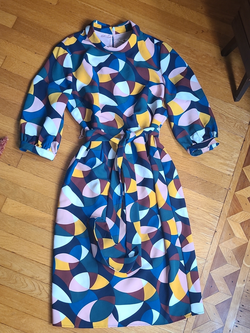 Boden Abstract Print Dress